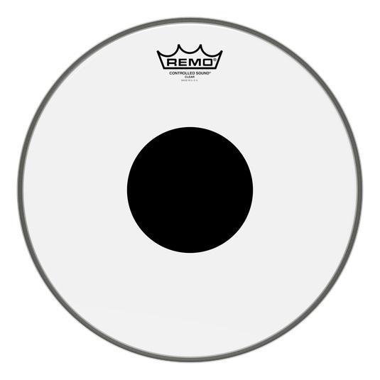 Remo CS-0312-10 Controlled Sound Clear with Black Dot 12"-Music World Academy