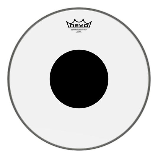 Remo CS-0314-10 Controlled Sound Clear with Black Dot 14"-Music World Academy