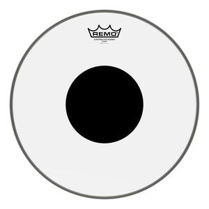 Remo CS-0314-10 Controlled Sound Clear with Black Dot 14"-Music World Academy