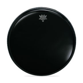 Remo ES-0015-00 Ebony Ambassador 15"-Music World Academy