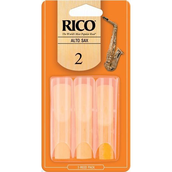 Rico RJA0320 Alto Saxophone Reeds #2 3-Pack-Music World Academy
