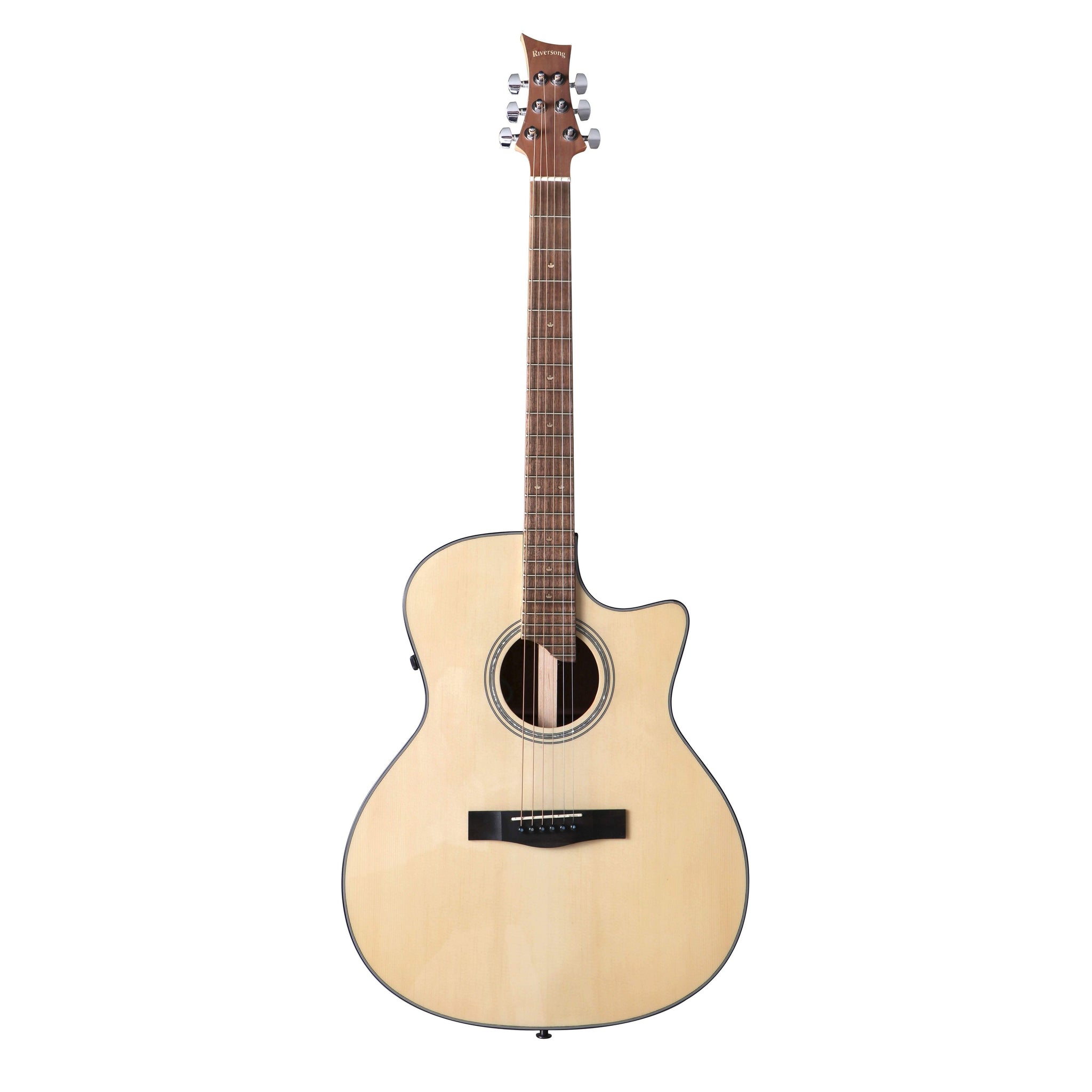 Riversong P-550CE-A Pacific Series Auditorium Acoustic/Electric Guitar (Discontinued)-Music World Academy