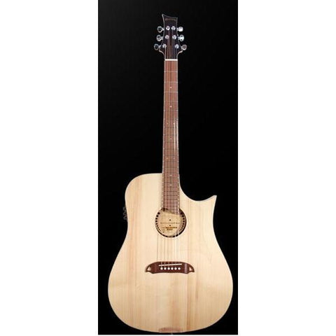 Riversong Tradition Canadian Performer Acoustic/Electric Guitar with Hardshell Case-Black Burst (Discontinued)-Music World Academy