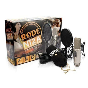 Rode NT2-A Condenser Microphone Studio Package-Music World Academy