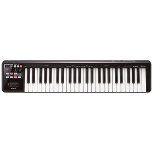 Roland A-49-BK Midi Keyboard Controller 49-Keys-Black-Music World Academy