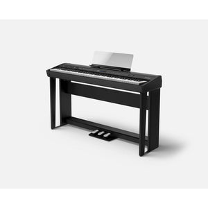Roland FP-90-BK Digital Piano with Stand & Pedalboard-Black (Discontinued)-Music World Academy