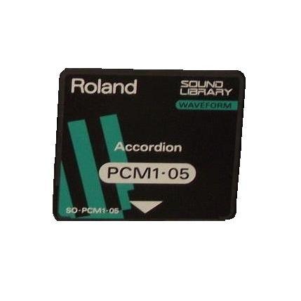 Roland PCM1-05 Sound Library Accordion ROM Card Compatible with JV-80, JV-880, JV-1000 & JD-990 (Discontinued)-Music World Academy
