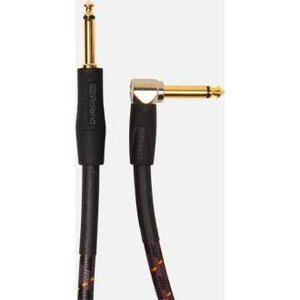 Roland RIC-G5A Gold Series Instrrument Cable 1/4" Male- 1/4" RA Male 5ft-Music World Academy