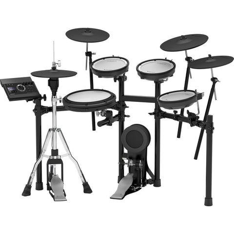 Roland TD-17KVXS-COM V-Drums Electronic Drum Kit with Bluetooth & Stand-Music World Academy