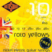 Roto Sound R10 Nickel on Steel Electric Guitar Strings Regular 10-46-Music World Academy