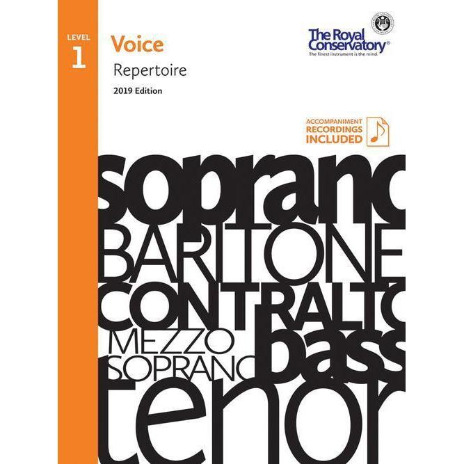 Royal Conservatory Voice Repertoire Book Level 1 with Online Access 2019 Edition-Music World Academy