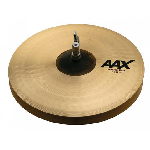 Sabian 21402XC AAX 14" Medium Hi-Hats-Music World Academy