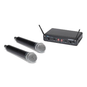 Samson CR288 Dual-Channel Handheld Wireless Microphone System-Music World Academy