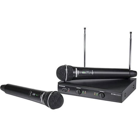 Samson SWS200HH-D Dual-Channel VHF Wireless Microphone System-Music World Academy