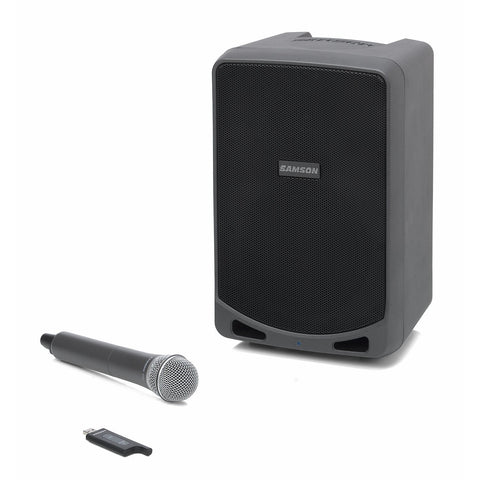 Samson XP106W Expediton Rechargeable Battery Powered PA with Bluetooth & USB Digital Handheld Wireless System-100 Watts-Music World Academy