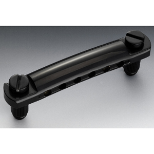 Schaller Adjustable Stop Tailpiece-Black-Music World Academy