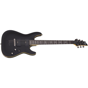 Schecter 3660-SHC Demon-6 Electric Guitar-Aged Black Satin-Music World Academy