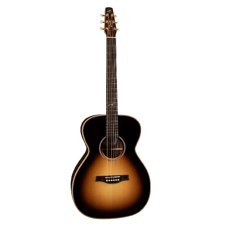 Seagull Artist Studio Concert Hall Acoustic/Electric Guitar-Sunburst with TRIC Case & L.R. Baggs Element Pickup-Music World Academy