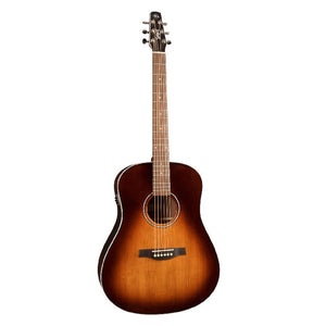 Seagull Maritime SWS Mahogany Acoustic/Electric Guitar-Burnt Umber with Quantum I Pickup (Discontinued)-Music World Academy