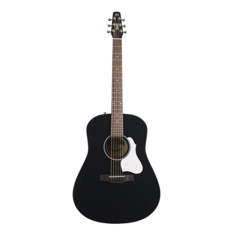 Seagull S6 Classic Acoustic/Electric Guitar-Black-Music World Academy