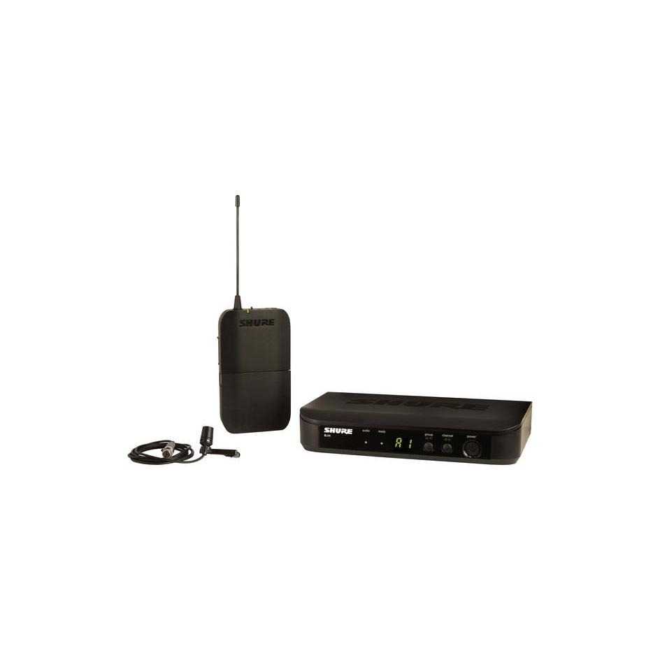 Shure BLX14/CVL-H10 BLX Wireless Lavalier System with CVL Microphone-Music World Academy
