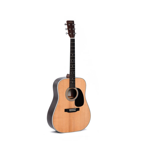 Sigma DT-1STE+ Dreadnought Acoustic/Electric Guitar-Natural (Discontinued)-Music World Academy