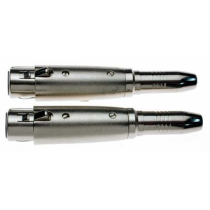 Stagg AC-XFPFH Adapter 1/4" Stereo Female Jack to XLR Female-Pair-Music World Academy