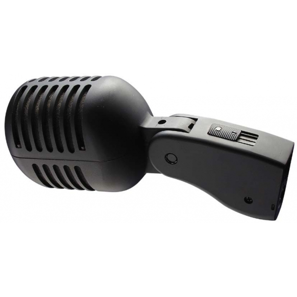 Stagg MD-007BKH Dynamic 50's Style Vocal Microphone-Black-Music World Academy