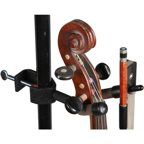 String Swing BCC04V Microphone/Music Stand Hanger for Violin-Music World Academy