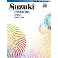 Suzuki 48725 Violin School Book Volume 2 with CD-Music World Academy
