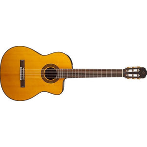 Takamine GC5CE-NAT G-Series Acoustic/Electric Classical Guitar-Natural-Music World Academy