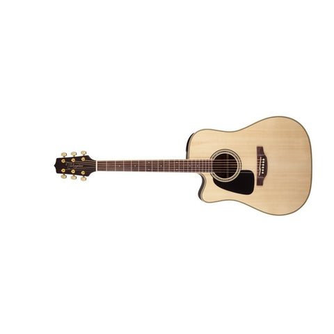 Takamine GD51CELH-NAT Left-Handed G-Series Solid Spruce Top Acoustic/Electric Guitar-Natural-Music World Academy
