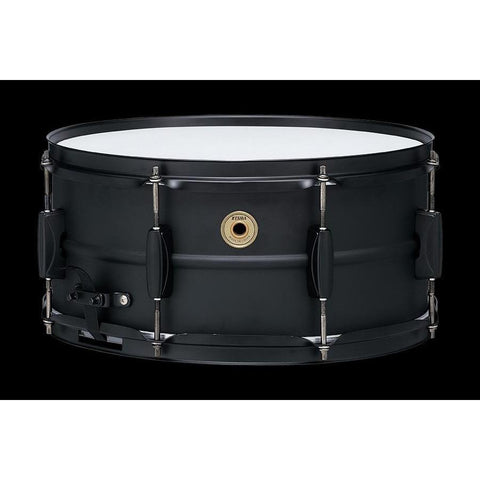 Tama BST1465BK Metal Works Snare Drum 14" x 6.5" Matte Black-Music World Academy