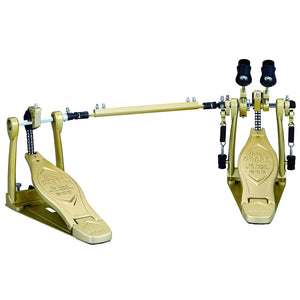 Tama HP600DTWG Limited Edition Iron Cobra Double Bass Drum Pedal-Satin Gold-Music World Academy