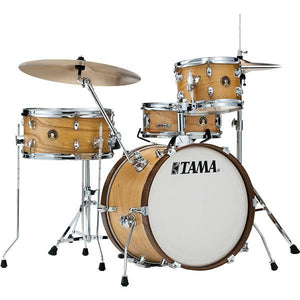 Tama LJL48H4-SBO Club Jam 4-Piece Drum Kit with Hardware & Throne-Satin Blonde (Discontinued)-Music World Academy