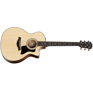 Taylor 314CE 300 Series Grand Auditorium Acoustic/Electric Guitar with V-Class Bracing, ES2 Pickup & Hardshell Case-Music World Academy