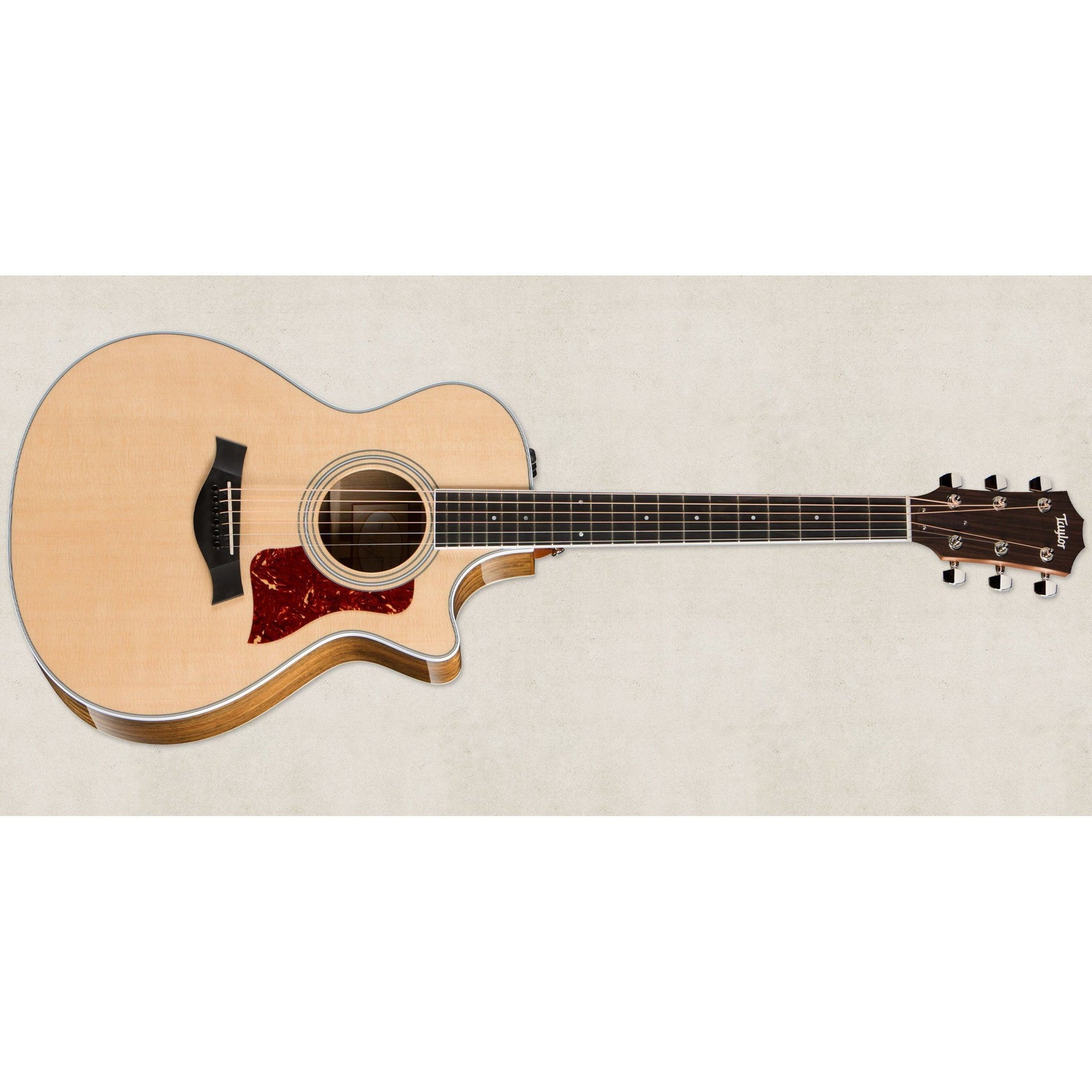 Taylor 412CE 400 Series 2015 Grand Concert Acoustic/Electric Guitar with ES2 Pickup and Hardshell Case-Music World Academy