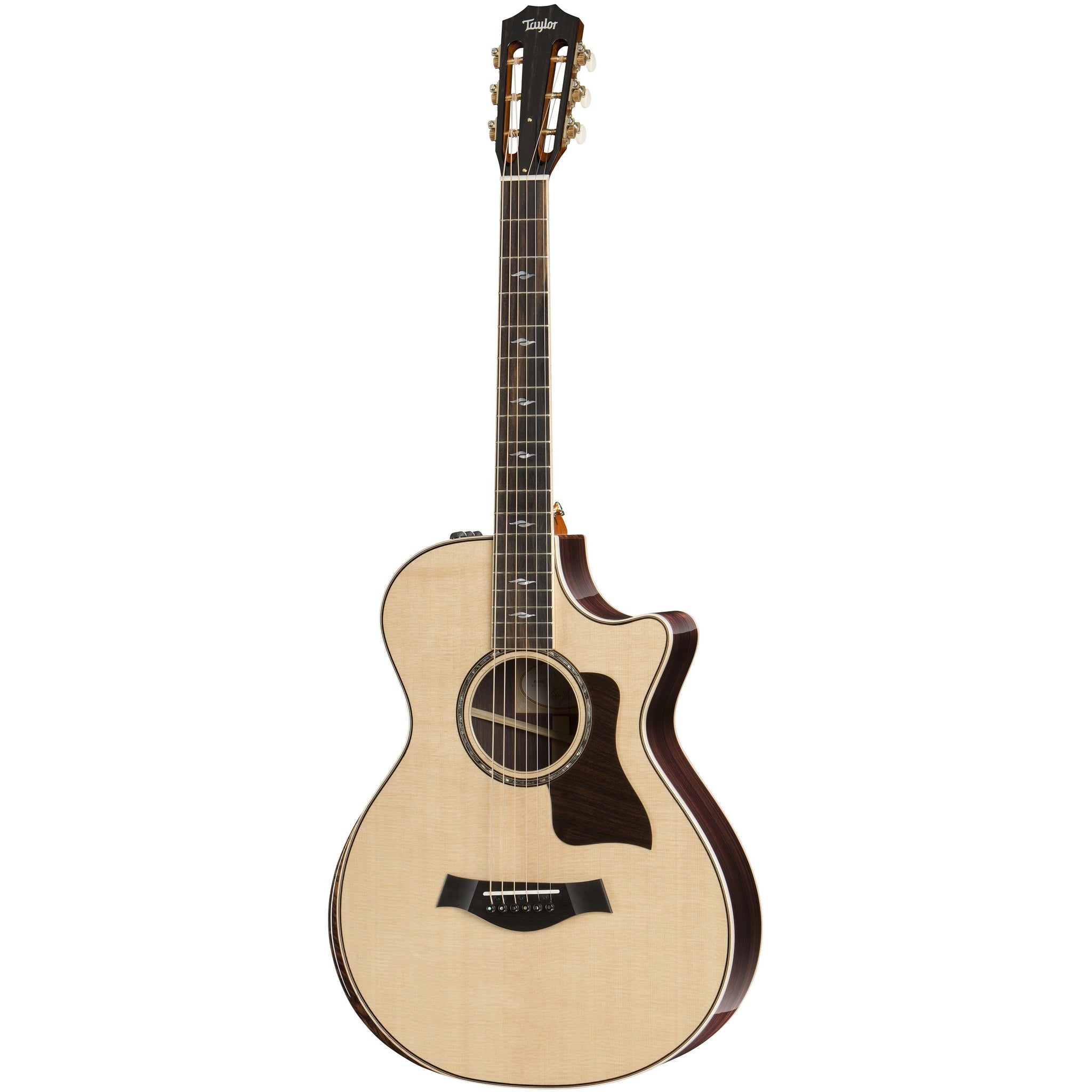 Taylor 812CE 2017 12-Fret Deluxe Grand Concert Acoustic/Electric Guitar with ES2 Pickup & Hardshell Case-Music World Academy