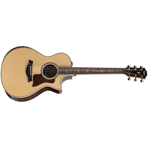 Taylor 812CE 800 Series Grand Concert Acoustic/Electric Guitar with V-Class Bracing, ES2 Pickup and Hardshell Case-Music World Academy