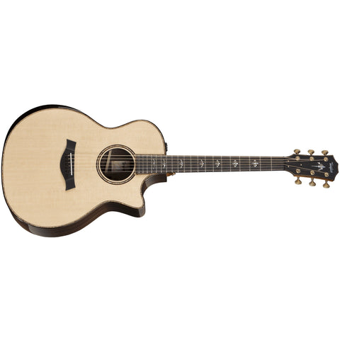 Taylor 914CE 900 Series Grand Auditorium Acoustic/Electric Guitar with V-Class Bracing, ES2 Pickup & Hardshell Case-Music World Academy