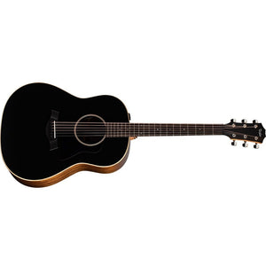 Taylor AD17e Blacktop Grand Pacific Acoustic/Electric Guitar with Aerocase-Black-Music World Academy