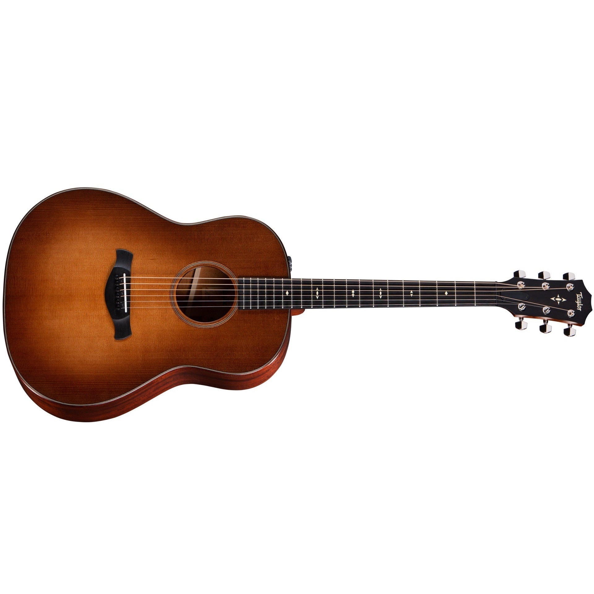 Taylor Builder's Edition 517e 2022 Grand Pacific Acoustic/Electric Guitar with V-Class Bracing, ES2 Pickup & Hardshell Case-Wild Honey Burst-Music World Academy