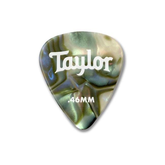 Taylor Premium Celluloid Guitar Picks 12-Pack .46mm-Abalone-Music World Academy