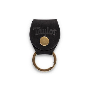 Taylor TKR-06 Key Ring with Pick Holder-Black Nubuck-Music World Academy