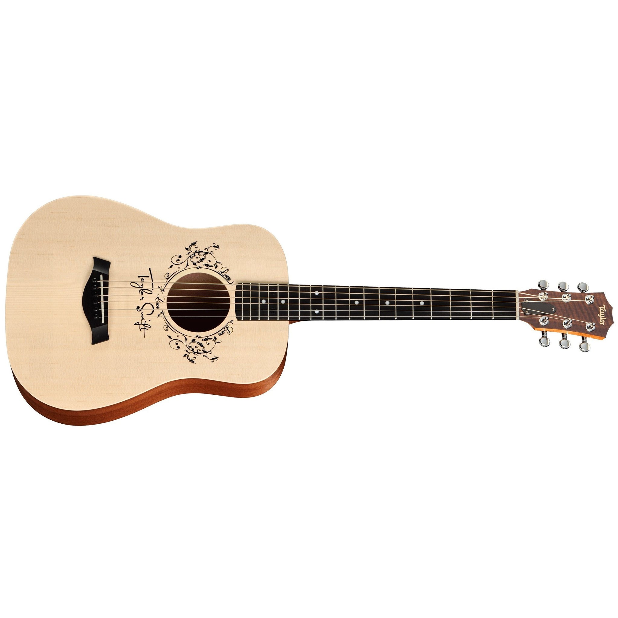 Taylor TS-BTE Taylor Swift Baby Taylor Acoustic/Electric Guitar with Gig Bag-Music World Academy