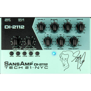 Tech 21 DI-2112 Geddy Lee Signature Sans Amp-Music World Academy