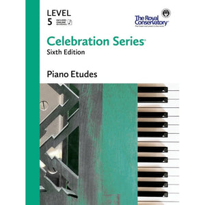 The Royal Conservatory Celebration Series Piano Etudes Level 5 Sixth Edition with Online Recordings-Music World Academy