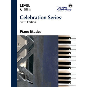 The Royal Conservatory Celebration Series Piano Etudes Level 6 Sixth Edition with Online Recordings-Music World Academy