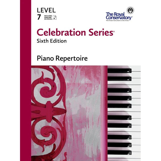 The Royal Conservatory Celebration Series Piano Repertoire Level 7 Sixth Edition with Online Recordings-Music World Academy
