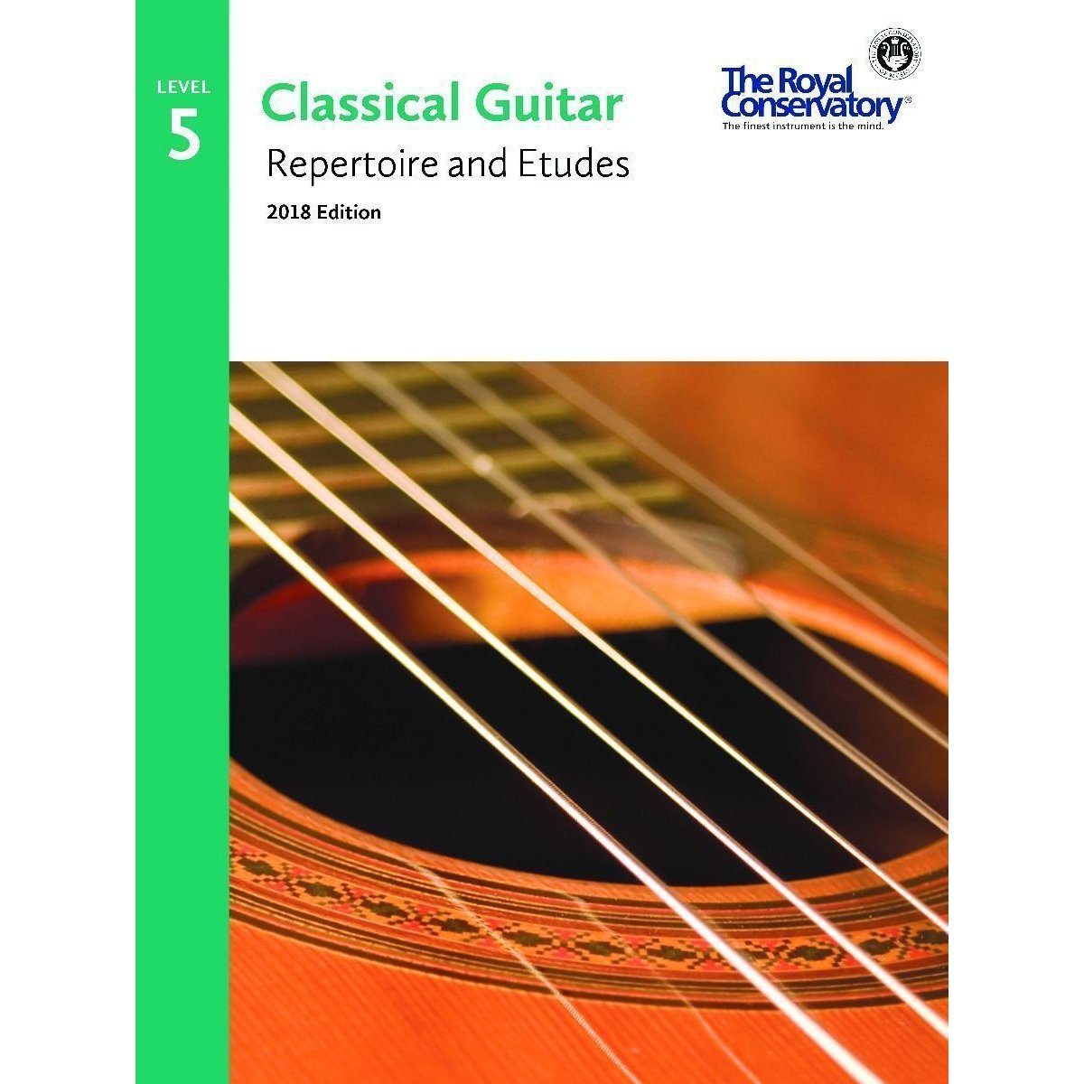 The Royal Conservatory Classical Guitar Repertoire and Etudes Level 5 2018 Edition-Music World Academy